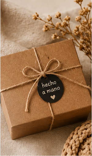 Packaging artesanal para productos hechos a mano