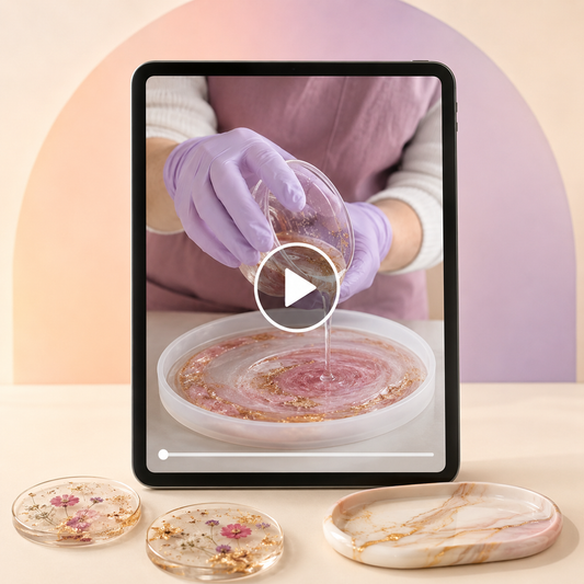 VIDEO CURSO - ARTE EN RESINA